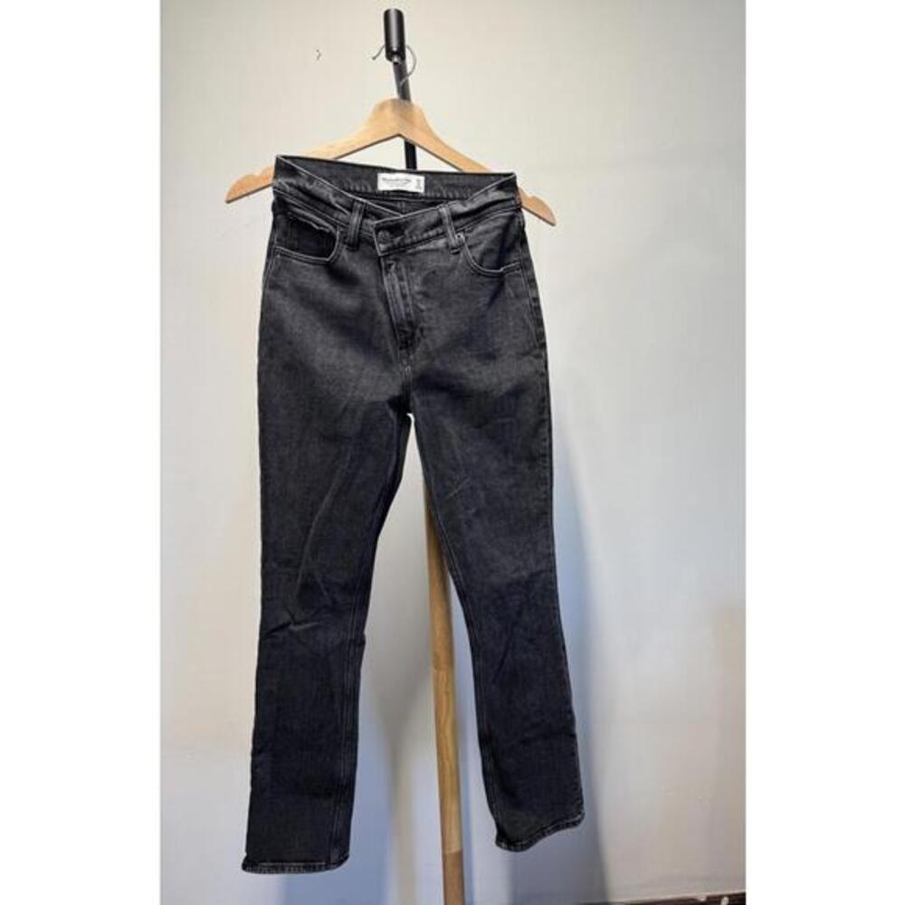 Abercrombie & Fitch Women's Slim Black Jeans